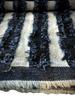 Fringe Denim Design Denim Handmade Denim Thin Cotton Denim Fabric Scraps Stripe Fabric, Remnants, Fabric, (Fringe Set)