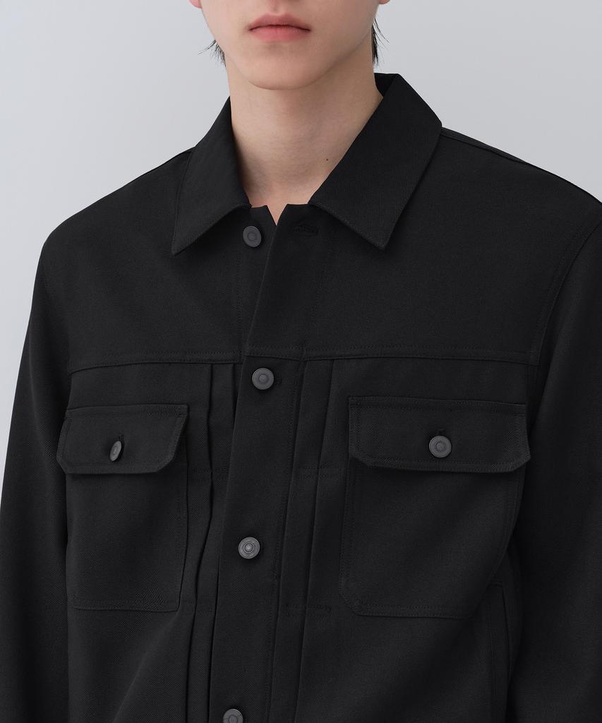 Musinsa Standard Formal Trucker Jacket [Black]