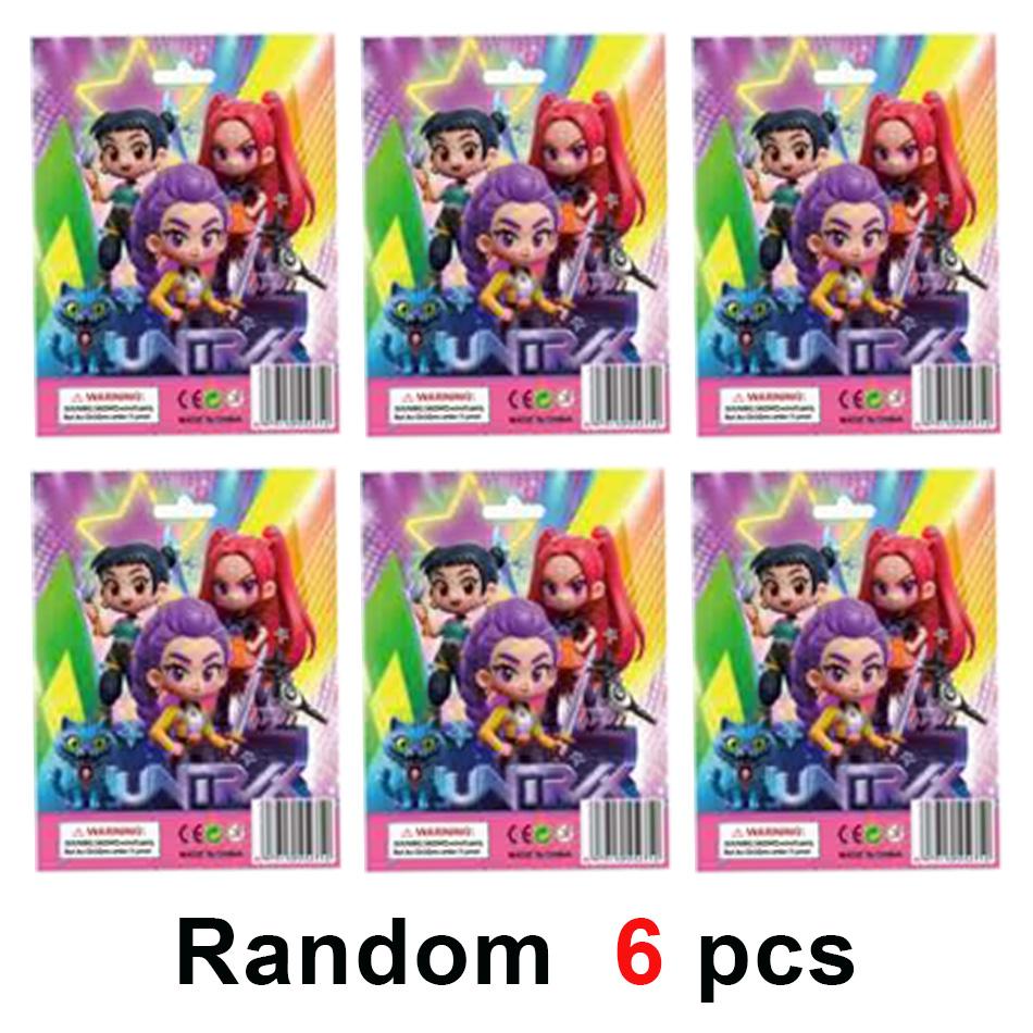 Kpop Demon Hunters Figure K-Pop Demon Hunters Figures Huntrix Figures Toys Derpys Tiger Rumi Mira Zoey Sussy Figurine Ornament