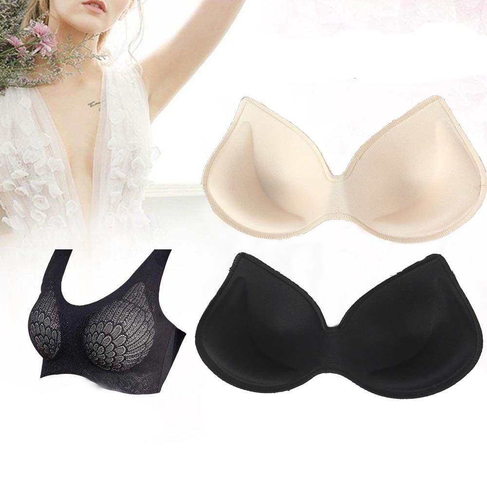 Prsní košíčky Oděvní doplňky Měkké podložky do podprsenky Zvětšovač Prsní košíčky Push Up Prsní podložky Prsní vložka