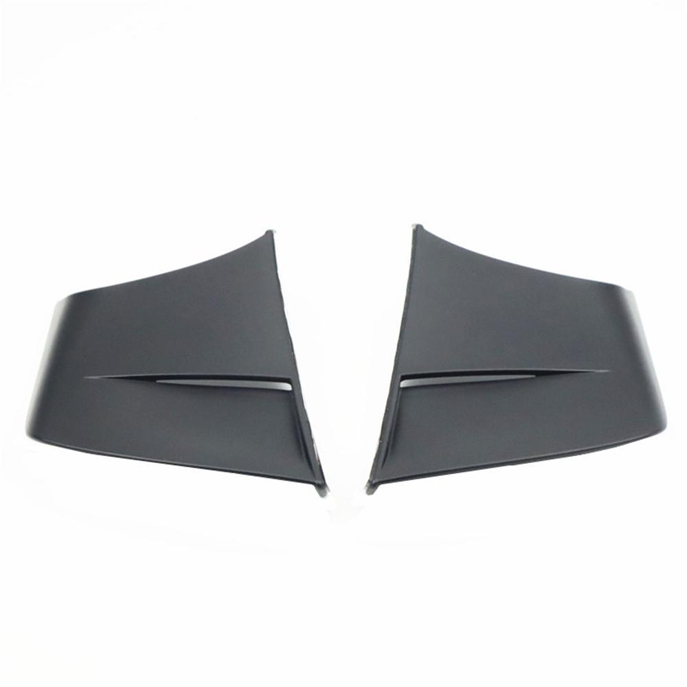 Universal Motorcycle Scooters Winglets Aerodynamic Spoiler Wing Kit Matte Black