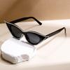 KAMMPT Cat Eye Women Sunglasses with Rhinestones New In Fashion Outdoor Shades Trendy Stylish Vintage Brand Design Sun Glasses