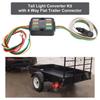 Trailer Wiring Converter 3 To 2 Wire Trailer Tail Light Converter with 60in Wiring RV Accessories