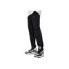 Li-Ning Solid Color Drawstring Casual Knit Sports Pants Men Bottoms Black AYKT133-1