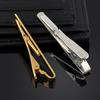 1Pc Men Simple Plain Skinny Necktie Tie Bar Clip Clasp Business Accessory Gift