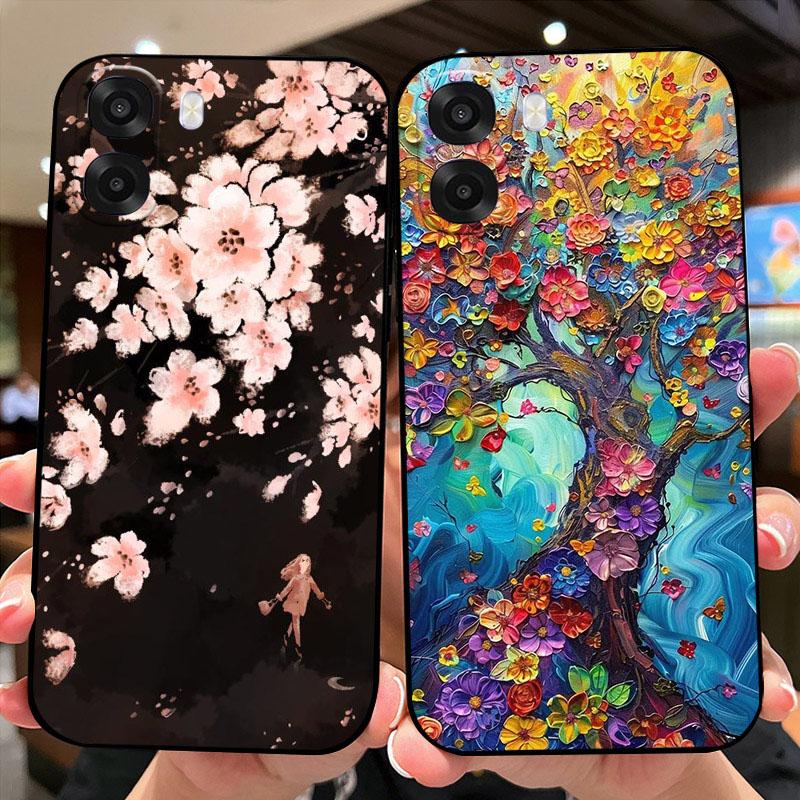 For OPPO A6x 4G Case CPH2819 Soft Silicone Protective Phone Cover For OPPO A 6 X 5G TPU Coque CPH2783 Shockproof Bumper Fundas