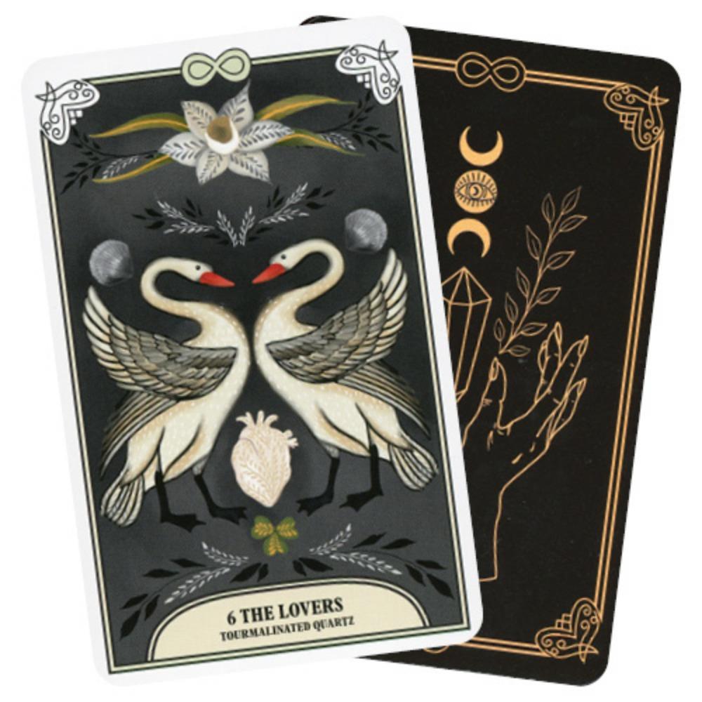 10.3*6cm The Crystal Magic Tarot: Understand and Control Your Fate with Tarot 78pcs Cards