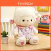Cute Sheep Plush Toy With Fruit Pajamas Soft Stuffed Animal For Girls And Kids