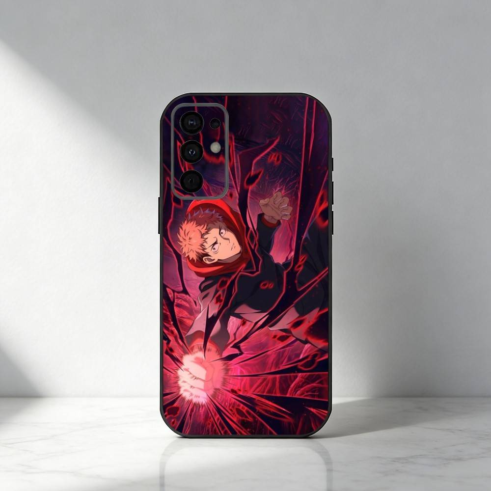 

Itadori J-Jujuts-u K-Kaisen Phone Case For Samsung S25,S24,S21,S22,S23,S30,Ultra,S20,Plus,Fe,Note,5G Black Cover Samsung S24