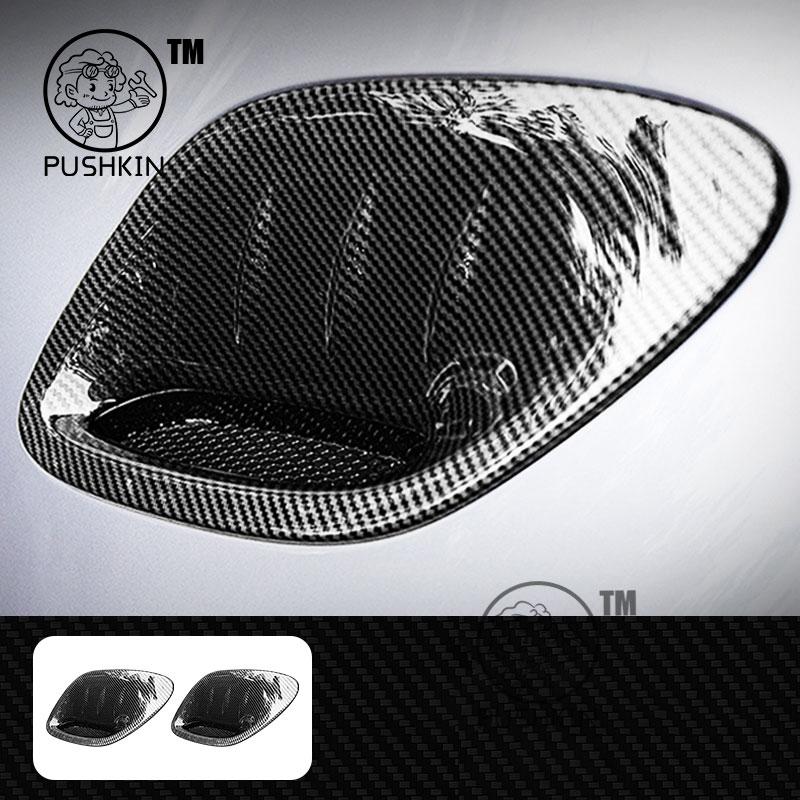 For Xiaomi YU7 2026 2027 Front and Side Air Intake Port Protective Cover Carbon Fiber Modification Anti-Collision Accessories