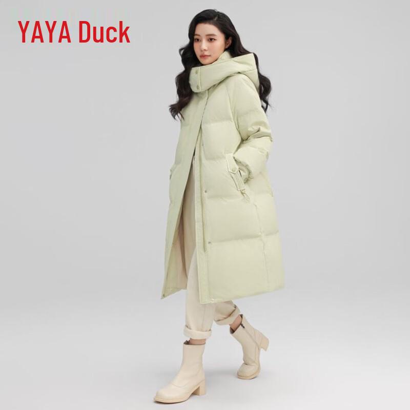 YAYA Women's Thickened Long Down Jacket YE4B603972X