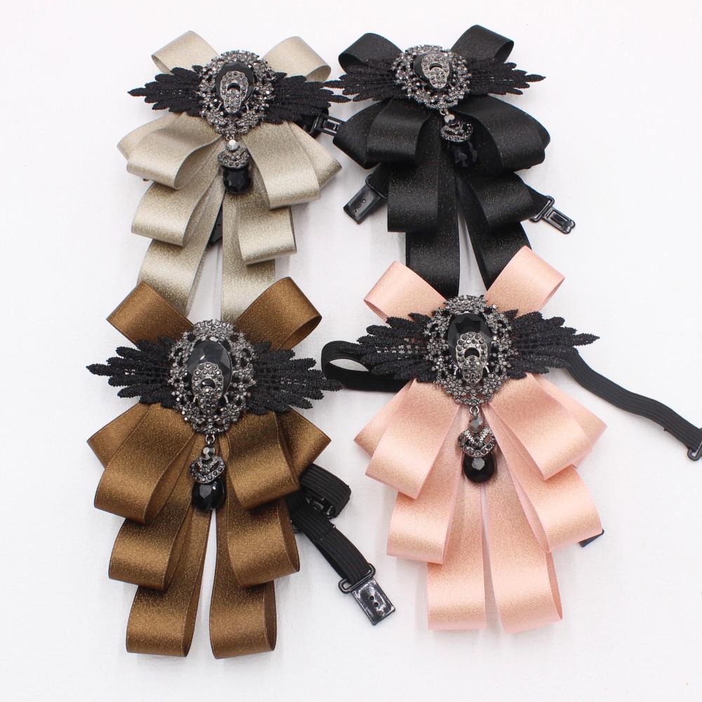 European American Style Men's Wedding Formal Wear Bow Tie with Shirt Lapel Flower Accessories - TS296