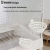 Canary Nest Plastic Cage Breeding Bowl for Resting Hatching Pet Birds Easy Install Accessory