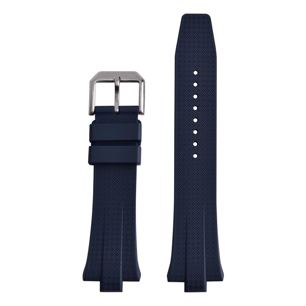 

Fluoro Rubber Watch Strap 9mm For Citizen NJ0150 NJ0151 ME Color Series Convex End Quick Release FKM WatchBands Wrist Bracelet 9mm