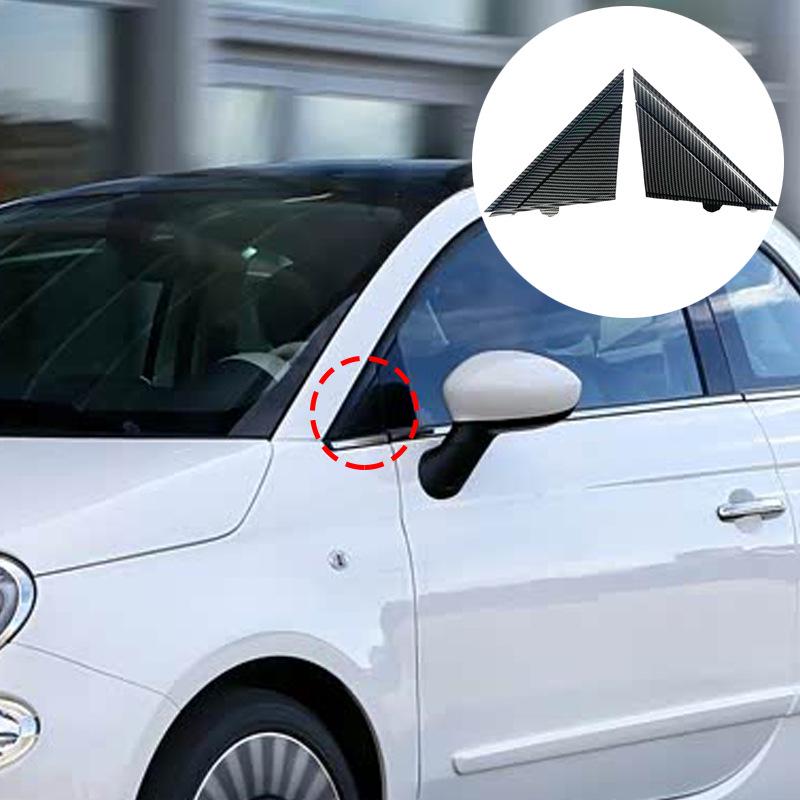 Fiat 500 Trojúhelníkový panel krytu zpětného zrcátka pro modely 2012-2019