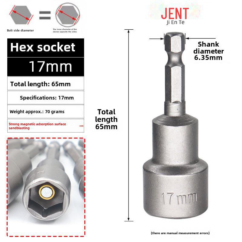 Magnetic Hexagonal Handle Screw Socket Head Drill Accessories
