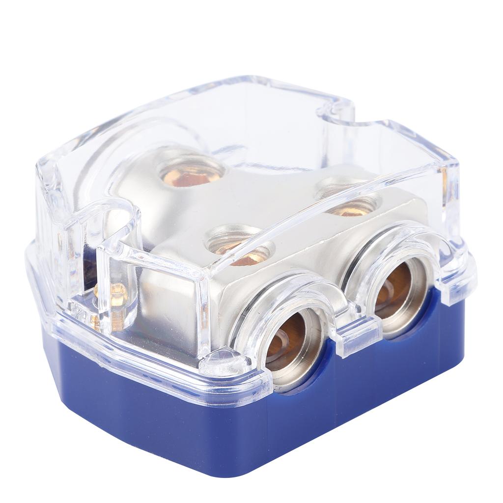 Power Distribution Block Car Audio 2 Way Ground Cable Splitter Fit for RV Replacement