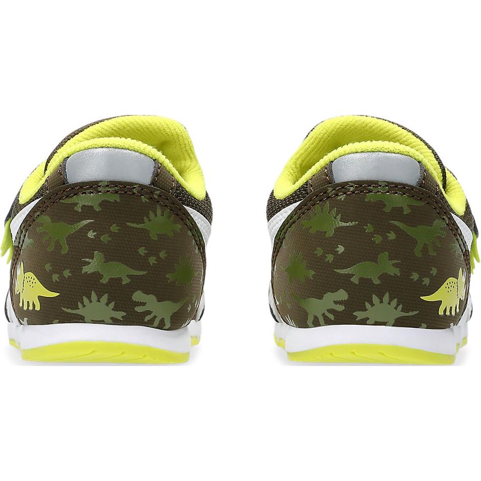 Asics Idaho Baby Dinosaur Series Comfortable Lightweight Growth Protection Soft Sole Baby Sneaker Green 1144A392-300