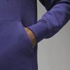 Jordan Essentials Logo Print Hoodie Long Sleeve Casual Sweatshirt Men Tops Purple FD7546-502
