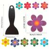 10pcs Cartoon Pattern Bathroom Bathtub None Slip Stickers Staircase Floor EPDM Mat Kids Room Self-adhesive Anti-skid Sticker