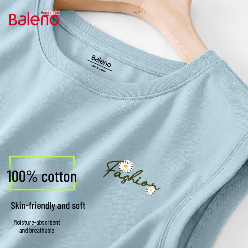 Baleno Men s Heavyweight Cotton JPB Flower Print Tank Top 5XL