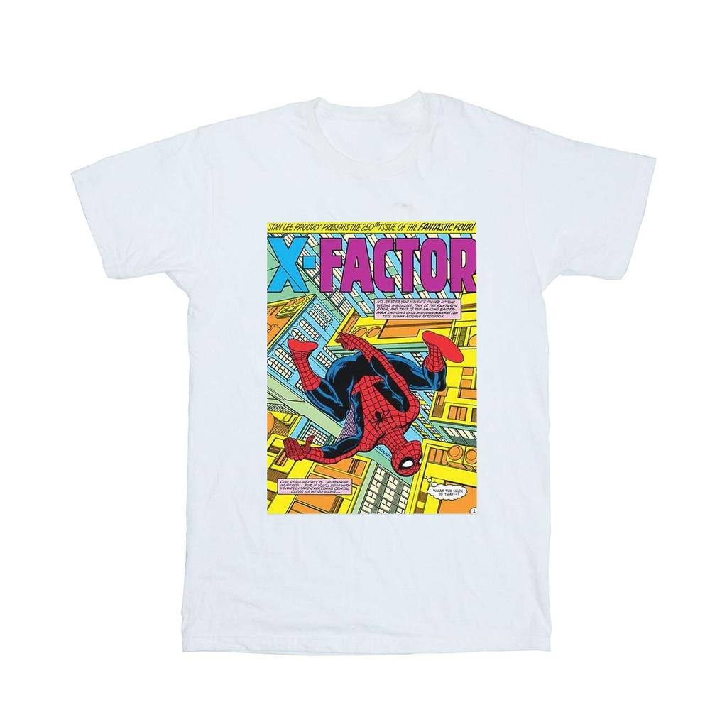 Marvel Mens Spider-Man X Factor Cover T-Shirt
