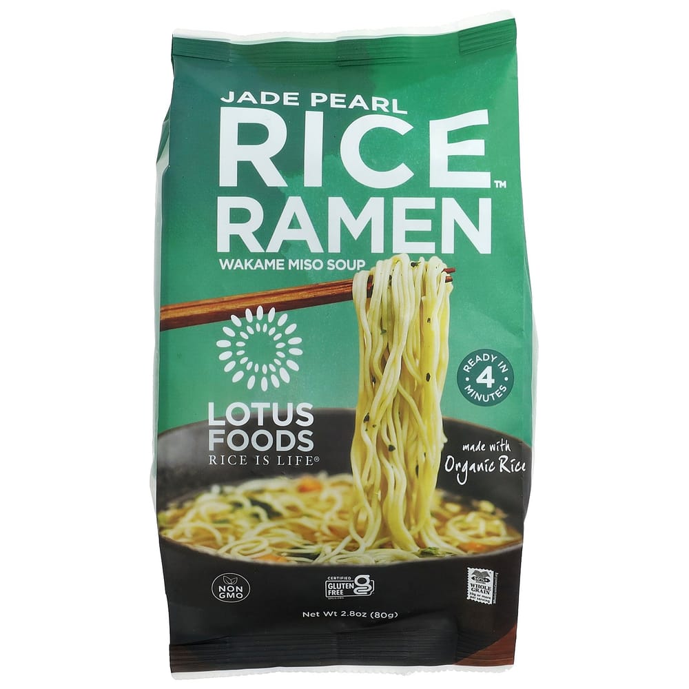 iHerb Jade Pearl Rice Ramen Seaweed Miso Soup 80g (2.8oz)
