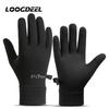 Hållbara Och Säkra Loogdeel Höst Vinter Utomhus Cykelhandskar Motorcykelhandskar Gym Fitness Sport Löpning Varma Pekskärms Halkfria Handskar