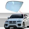 For BMW X5 X6 E70 LCI E71 E72 2007-2014 Car Side Heated Rearview Mirror Glass Blue Left/Right 51167174981 51167174982