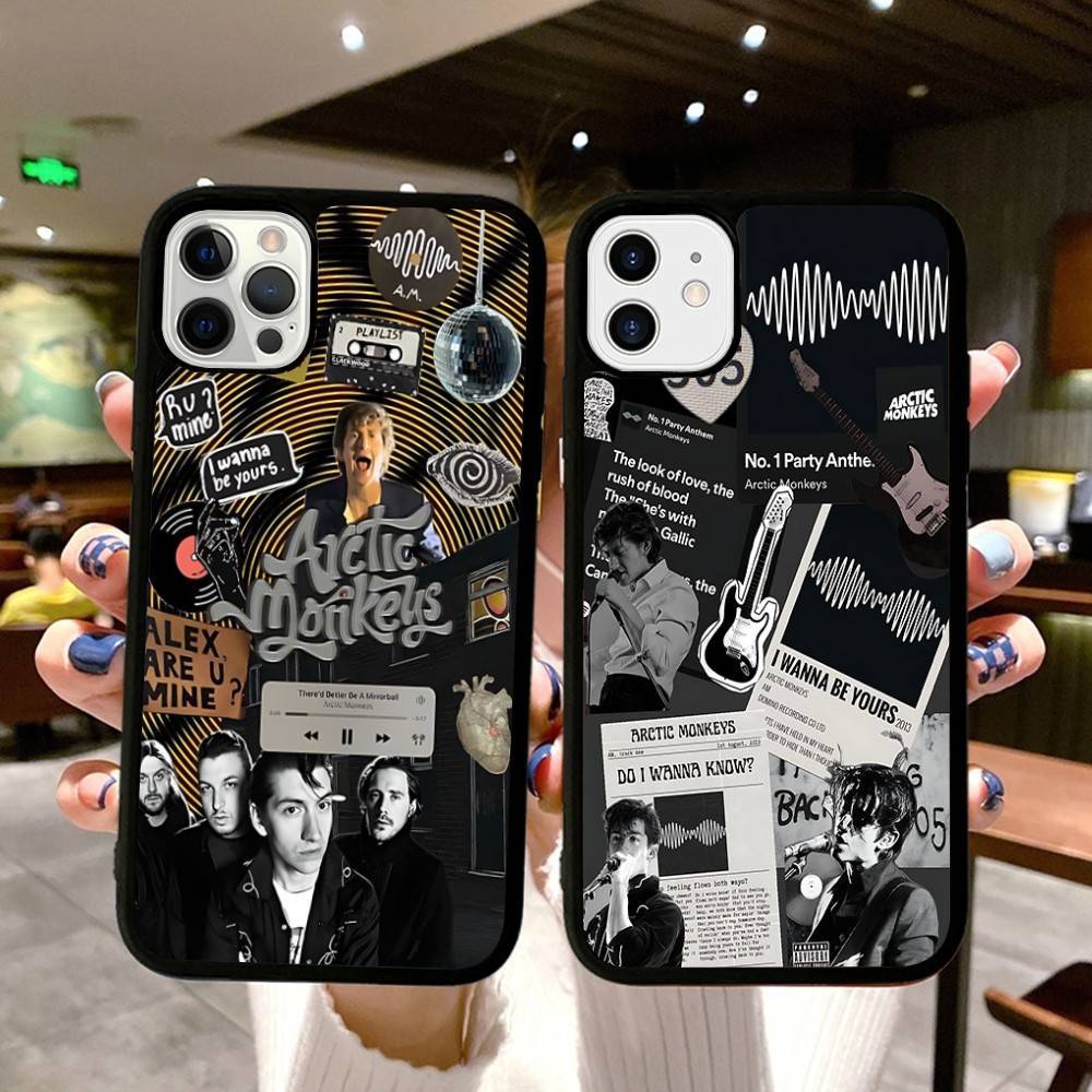 Rock A-Arctic Band M-Monkeys Music For IPhone 17 16 15 14 13 12 11 Pro Max Plus Shockproof PC+TPU Phone Back Cover