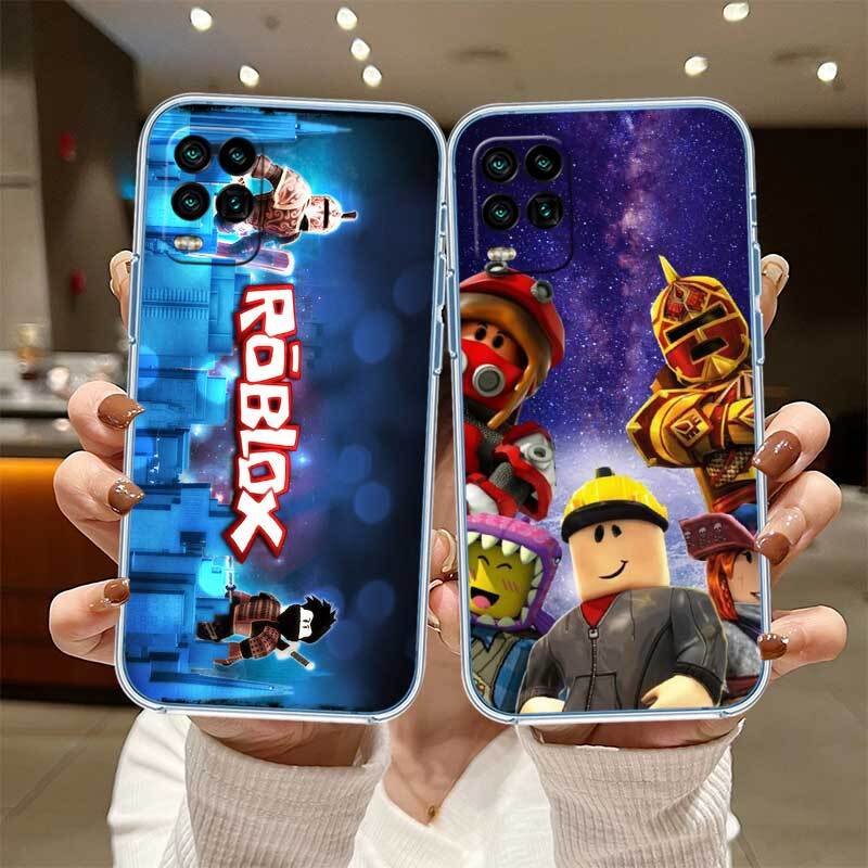 R-Robloxs Phone Case for Motorola G14 G15 G24 G30 G31 G32 G34 G41 G42 G51 G52 G50 G60S G60 G62 G72 G71 G73 G84 G85 G200 E32