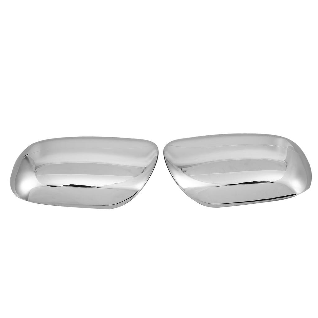 2pcs Rearview Side Mirror Cover Cap Housing Stylish ABS Chrome Plated Fit for CorollaVIOS
