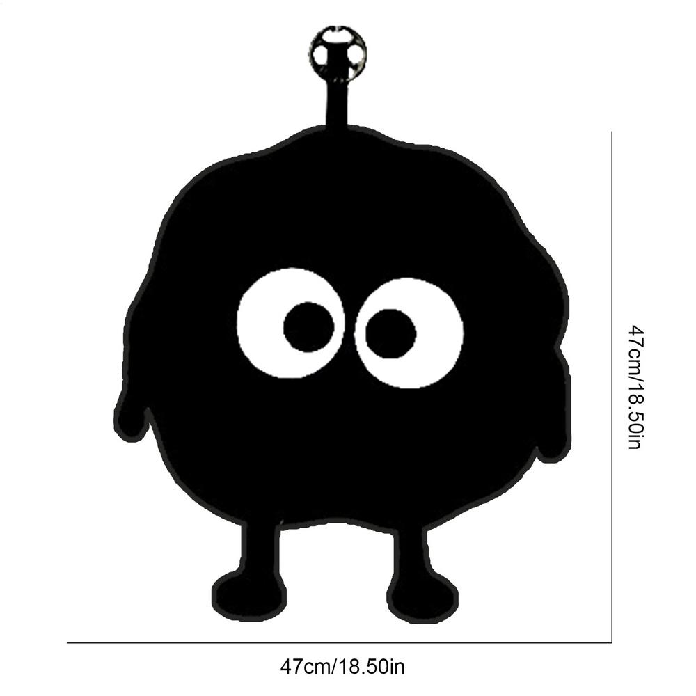 

Small Coal Ball Car Seat Cushion Winter Soft Plush Warm Antifreeze Car Seat Cushion Cartoon Vehicle Backrest For Cars