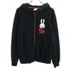 CUNE 24th Anniversary Back Rabbit Dragon Long Sleeve Zip Hoodie M Black Men's Used