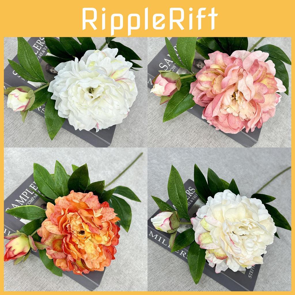 Peony Flower Artificial Wedding Hotel Restaurant Desktop Decoration Ornament