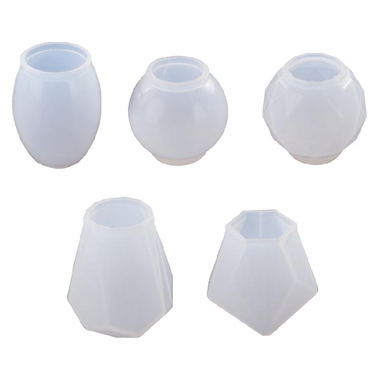 

3D Sphere-shape Silicone Candle Molds for Bottle Stopper Wine Sealer Candle Soap Making Concrete Clay Silicone Molds