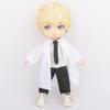 Surgical Uniform Fashion Suit White Coat Outfit White Coat Clothes Plush Doll's Pants Shorts Tops