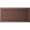 Vent Kryt 22x45 měděný se žaluziemi