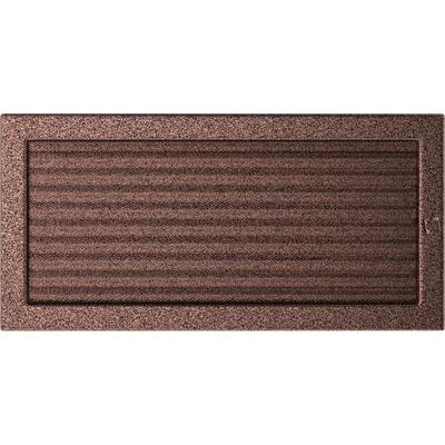Vent Cover 22x45 Copper with Blinds