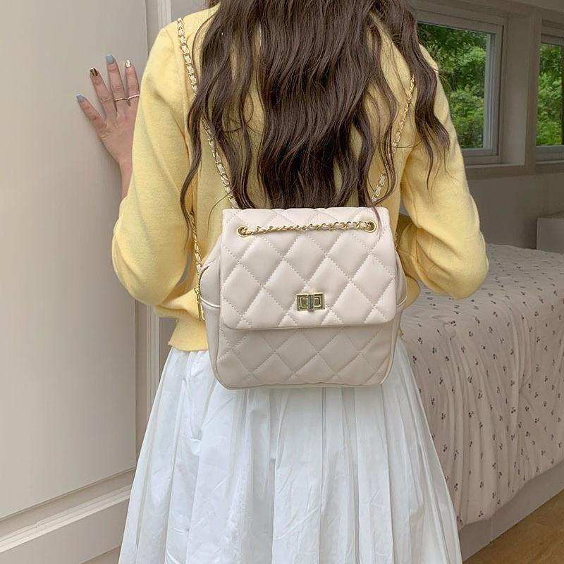 IELGY Женский квадратный рюкзак — фото 4