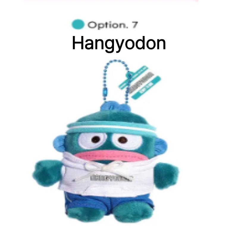 Sanrio Keyring Hello kitty/My Melody/Kuromi/Pochacco/Cinnamoroll/Pompompurin/Hangyodon