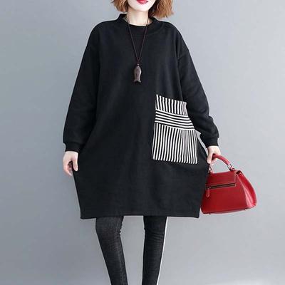 Sweatshirt for Women Cotton Oversize Thickened Loose Casual Long Sleeve Top Sweatshirt