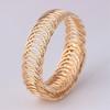 Punk Adjustable Open Bracelets & Bangles for Women Sexy Charm Metal Braided Bracelets Party Jewelry Gifts