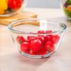 Transparent High Borosilicate Glass Salad & Serving Bowl Set