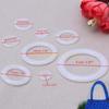 DIY Crochet Ring Circle Hook Plastic Craft Tool Accessory for Handbag Car for Se Top Sale