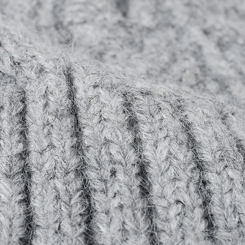 Japanese Winter Warm Simple Twist Woolen Cap Female Earflaps Slipover Male Beanie Student Hat