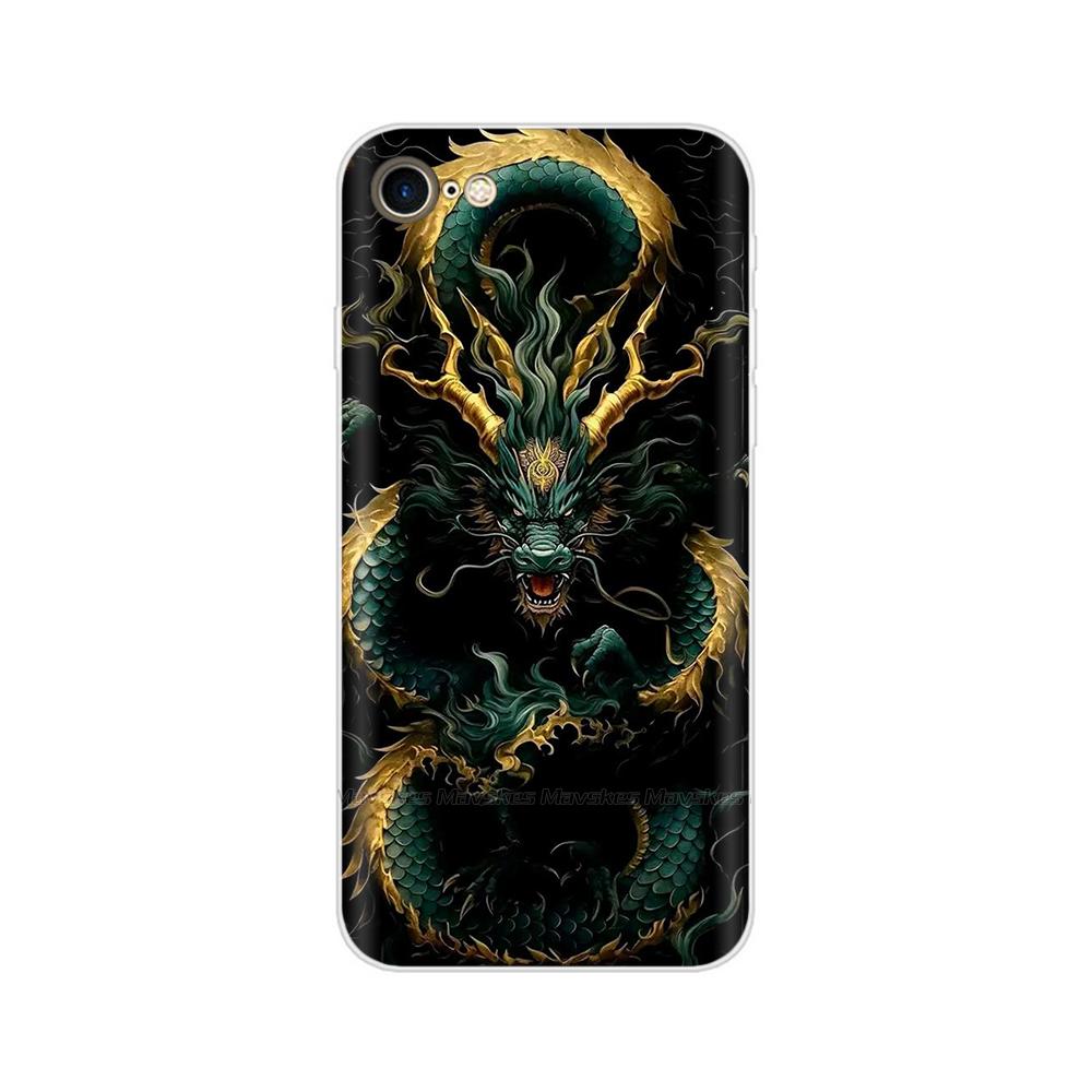For iPhone SE 2020 Case Fashion Cartoon Soft TPU Back Cover For iPhone SE Clear Silicone Casing Protective Cases For iPhoneSE