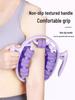 26-Wheel Leg Massager: Ring-Shaped Clamp Roller for Calf Relaxation, Leg Beauty, and Slimming Yoga