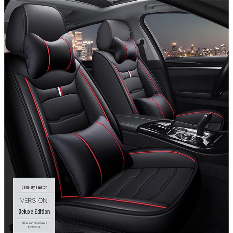 5D Universelles Autositzkissen - Atmungsaktiv, Vollumfassend, Ganzjahresbezug