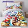 DRAGON BALL Pattern Bedding,Quilt Set Quilt Cover Pillowcase Home Birthday Gift (1 * Duvet Cover + 2 * Pillowcase, Without Core)